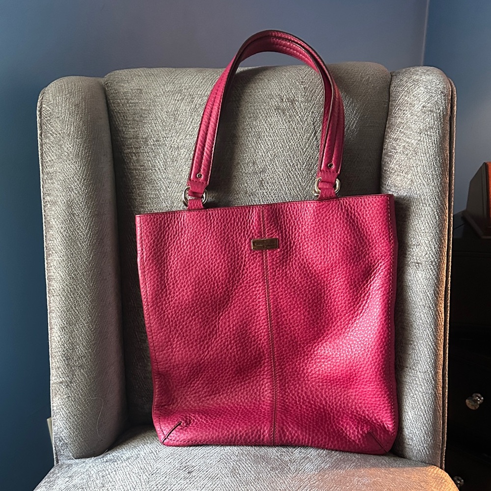 Elegant Pink Cole Haan Tote Bag